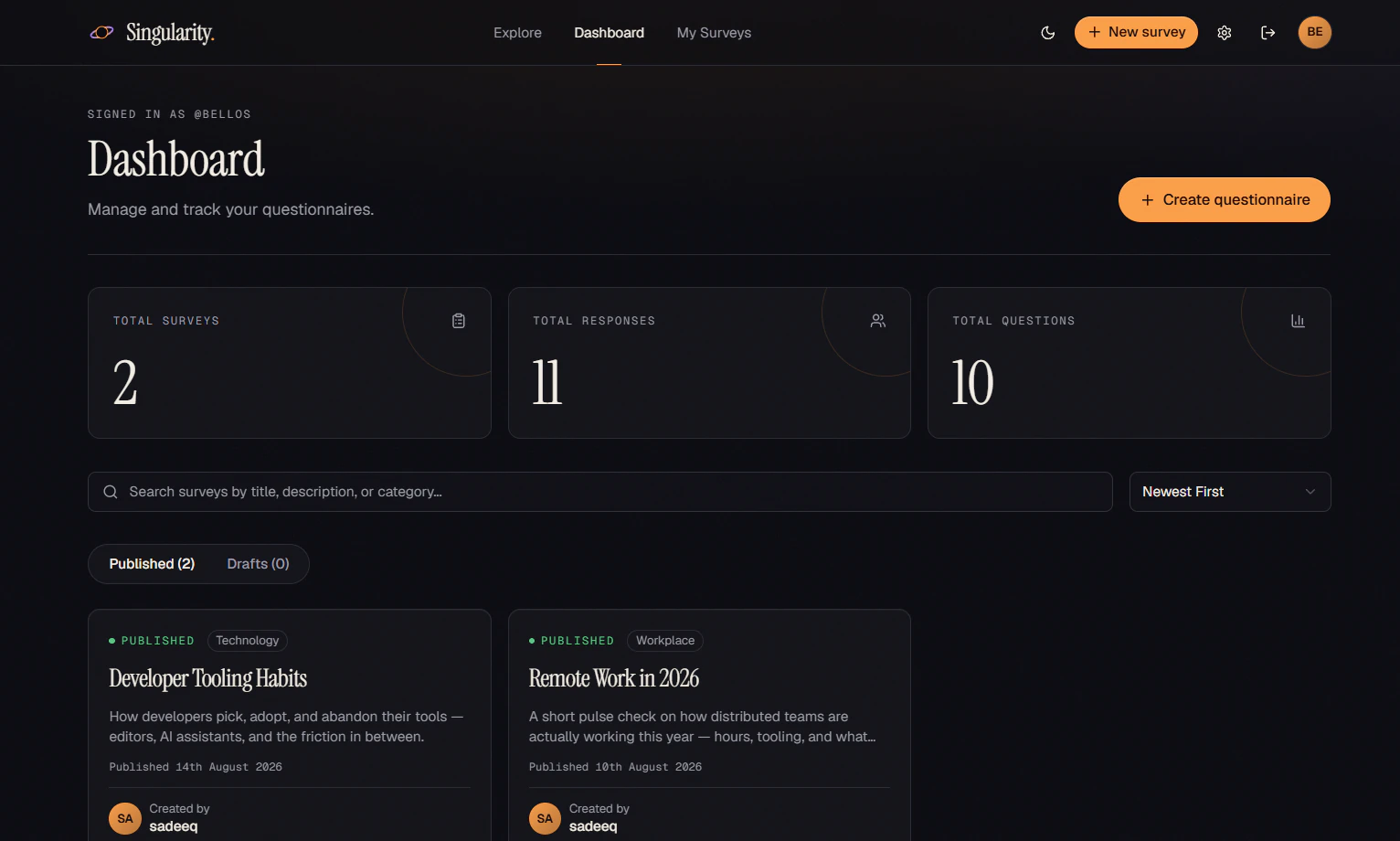 Dashboard